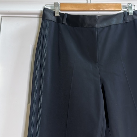 Rag & Bone Black Tuxedo Style Ankle Trouser Pants Sz4 - Picture 2 of 13